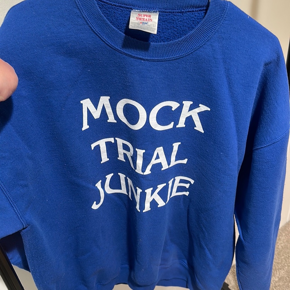 Mock Trial Junkie Crew (Blue)